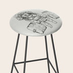 Poodle Lift Stool Gallery Image 2