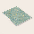 Art Deco, Decorative Leaf Pattern Notebook Gallery Image 3