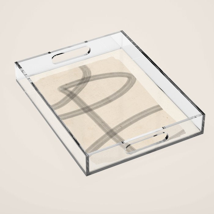 Minimal Abstract Art 20 Acrylic Tray Gallery Image 1