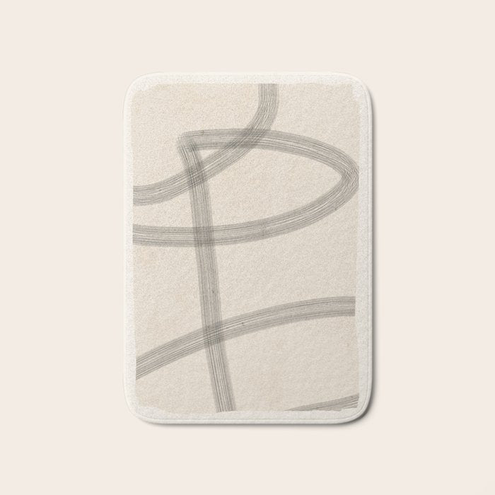 Minimal Abstract Art 20 Bath Mat Gallery Image 1