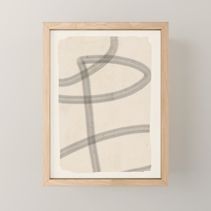 Minimal Abstract Art 20 Mini Art Print Gallery Image 1