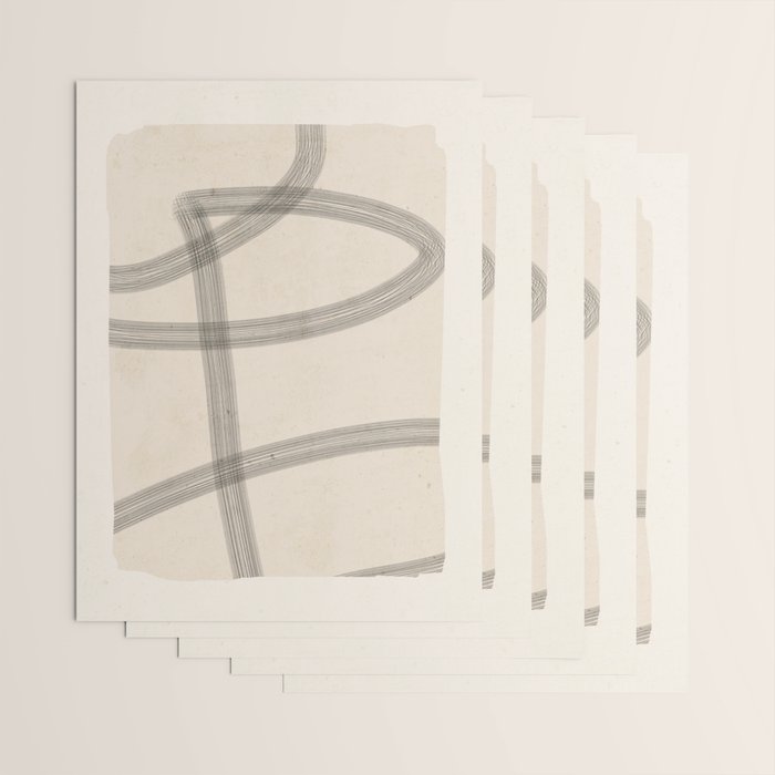Minimal Abstract Art 20 Wrapping Paper Gallery Image 3