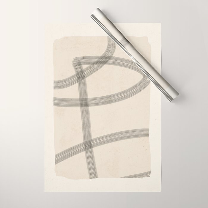 Minimal Abstract Art 20 Wrapping Paper Gallery Image 1