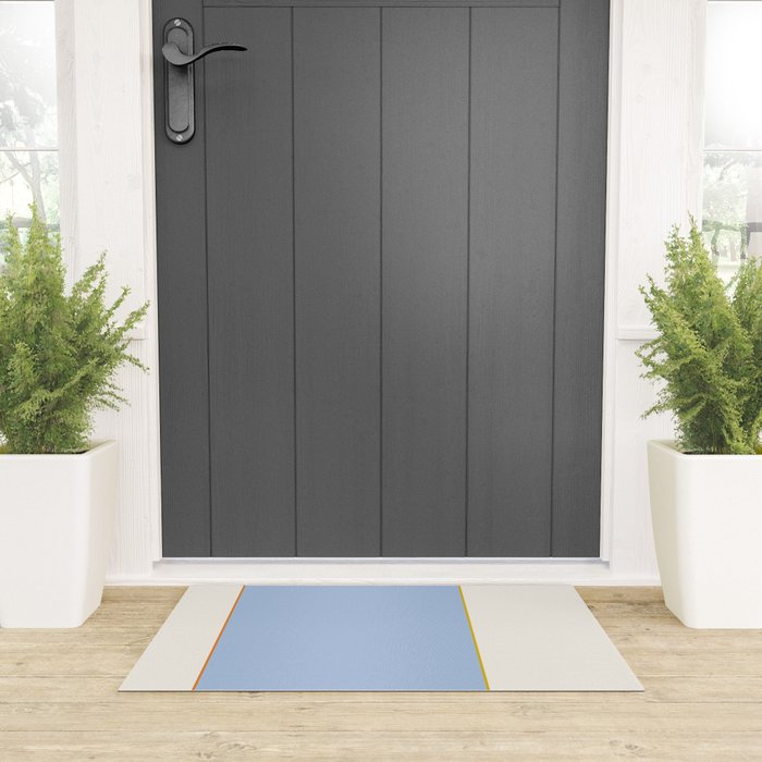 Poolside Color Block Welcome Mat Gallery Image 3
