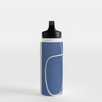 Abstract line art 44 Water Bottle Gallery Image 3
