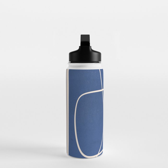Abstract line art 44 Water Bottle Gallery Image 3