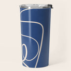 Abstract line art 44 Travel Mug Gallery Image 2