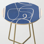 Abstract line art 44 Side Table Gallery Image 2