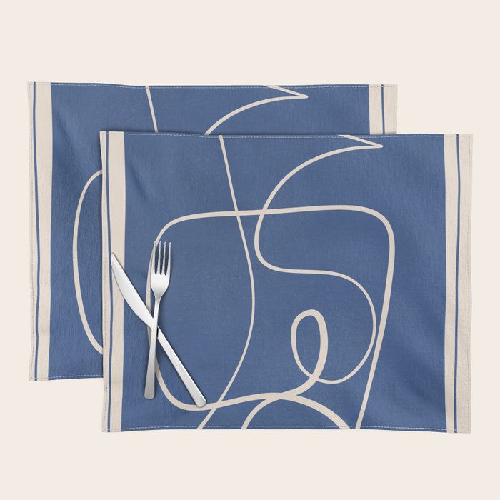Abstract line art 44 Placemat Gallery Image 1