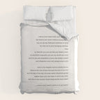 i carry your heart with me-  EE Cummings Duvet Cover Gallery Image 6