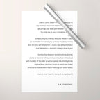 i carry your heart with me-  EE Cummings Wrapping Paper Gallery Image 1