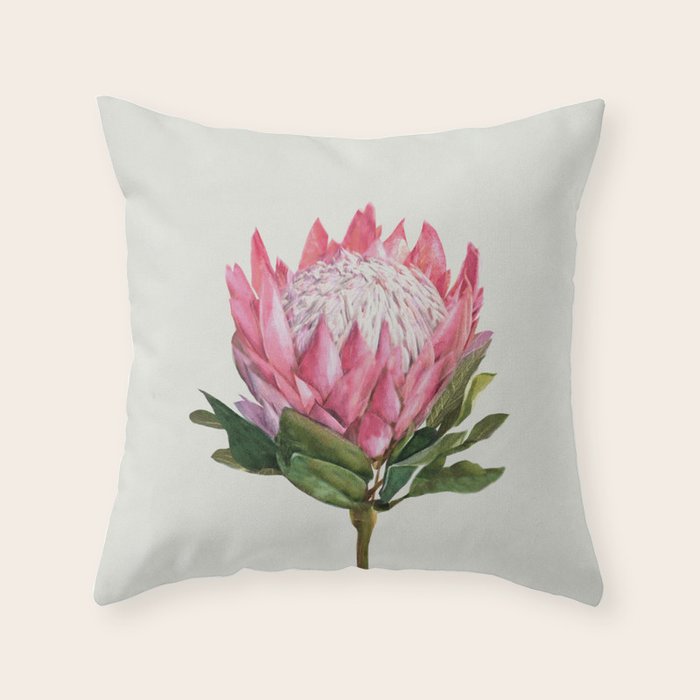Protea Throw Pillow Gallery Image 1