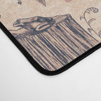 Fairytale Forest Raccoons - pink Desk Mat Gallery Image 4