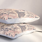 Fairytale Forest Raccoons - pink Pillow Sham Gallery Image 3
