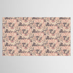 Fairytale Forest Raccoons - pink Tablecloth Gallery Image 2
