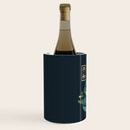 Cat Meditation Buddhism Buddha by Tobe Fonseca Wine Chiller Gallery Image 2