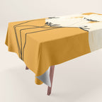 The Cosmo Yellow Flowers Tablecloth Gallery Image 1