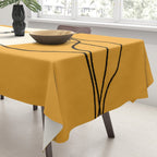 The Cosmo Yellow Flowers Tablecloth Gallery Image 3
