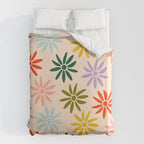 Retro Groovy Sun  Duvet Cover Gallery Image 6