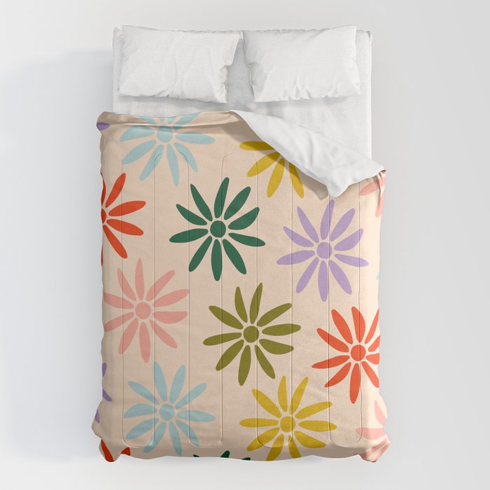 Retro Groovy Sun  Comforter Gallery Image 6