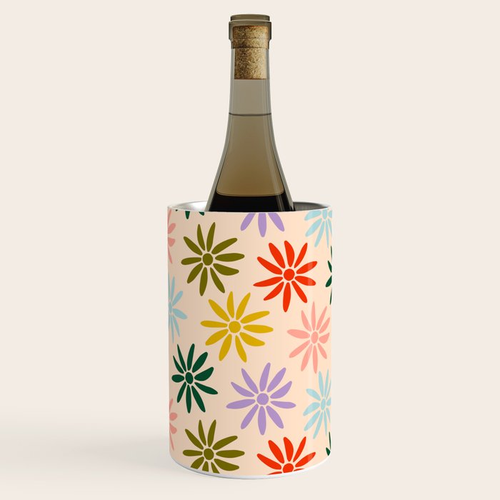 Retro Groovy Sun  Wine Chiller Gallery Image 2