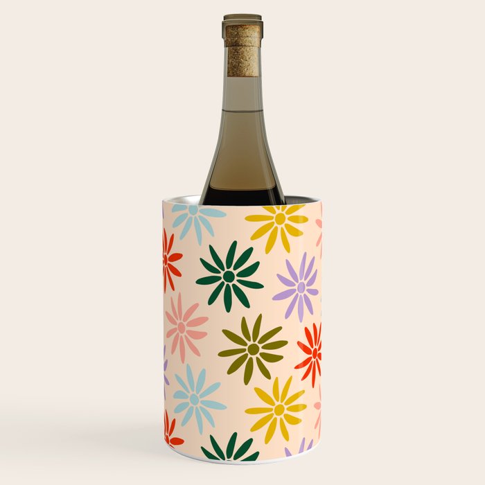 Retro Groovy Sun  Wine Chiller Gallery Image 1