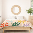 Retro Groovy Sun  Duvet Cover Gallery Image 3