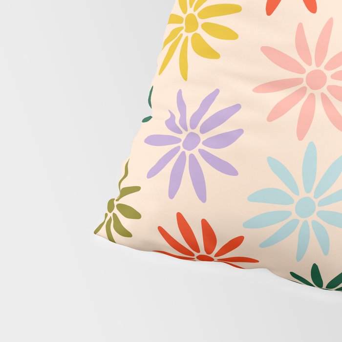 Retro Groovy Sun  Pillow Sham Gallery Image 4