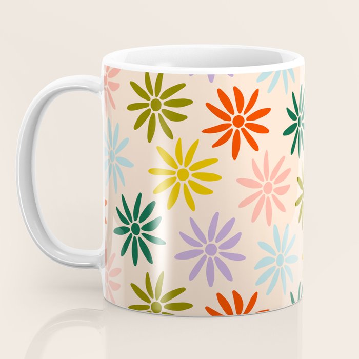 Retro Groovy Sun  Coffee Mug Gallery Image 3