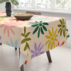 Retro Groovy Sun  Tablecloth Gallery Image 3