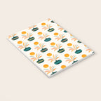 Sunny Palm Trees Pattern Notebook Gallery Image 3