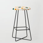 Sunny Palm Trees Pattern Stool Gallery Image 1