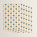 Sunny Palm Trees Pattern Wrapping Paper Gallery Image 3