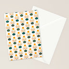 Sunny Palm Trees Pattern Stationery Card Gallery Image 2