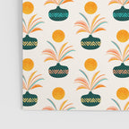 Sunny Palm Trees Pattern Poster Gallery Image 3