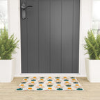 Sunny Palm Trees Pattern Welcome Mat Gallery Image 3