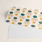 Sunny Palm Trees Pattern Wrapping Paper Gallery Image 2