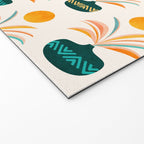 Sunny Palm Trees Pattern Welcome Mat Gallery Image 2