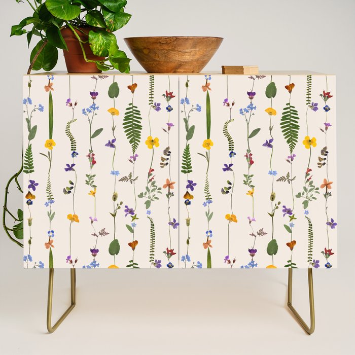Pressed Florals Credenza Gallery Image 1