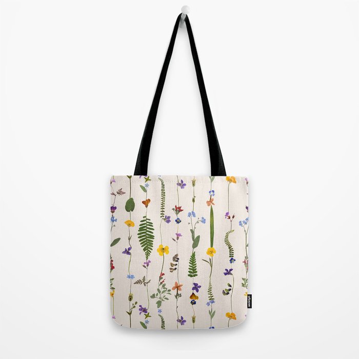 Pressed Florals Tote Bag Gallery Image 2