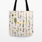 Pressed Florals Tote Bag Gallery Image 1