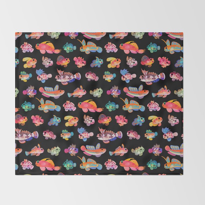 Dragonet Throw Blanket Gallery Image 2