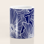 Indigo Poppies Coffee Mug Gallery Image 4