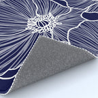 Indigo Poppies Rug Gallery Image 4