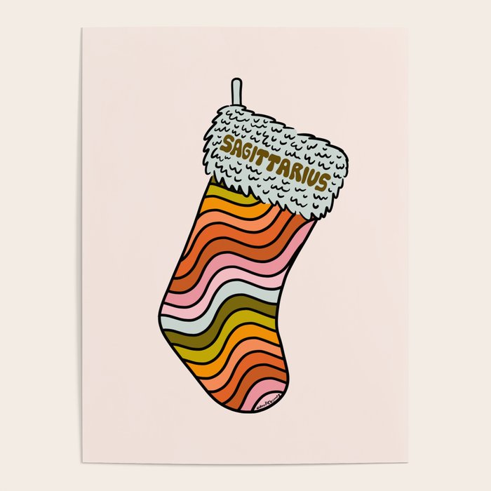 Sagittarius Stocking Poster Gallery Image 1