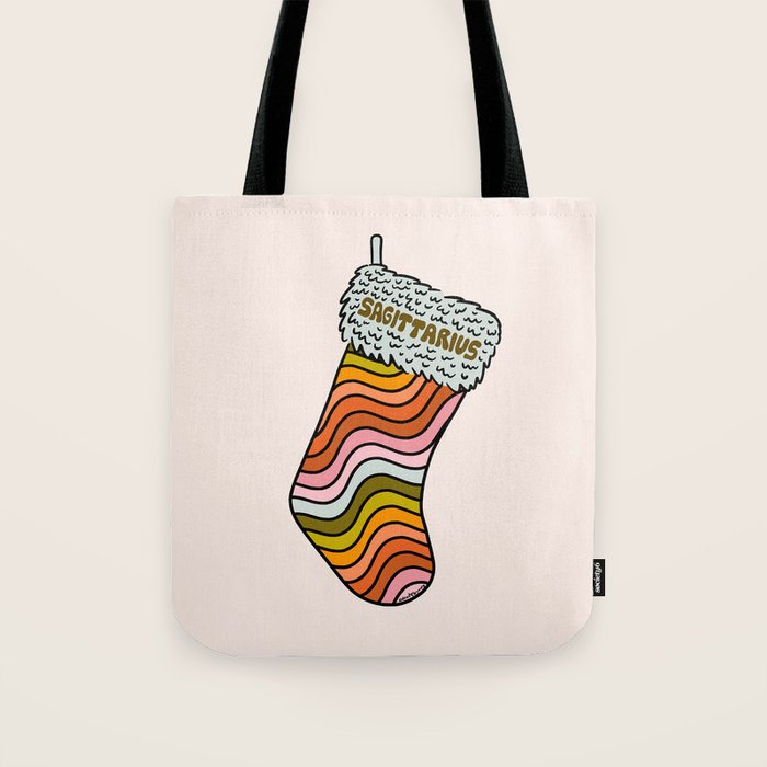 Sagittarius Stocking Tote Bag Gallery Image 1