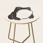 Matsumoto Hoji Japanese Grumpy Frog Art Print Side Table Gallery Image 2