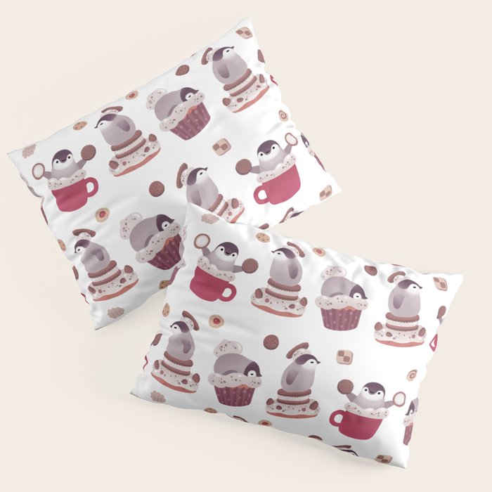 Cookie & cream & penguin Pillow Sham Gallery Image 3