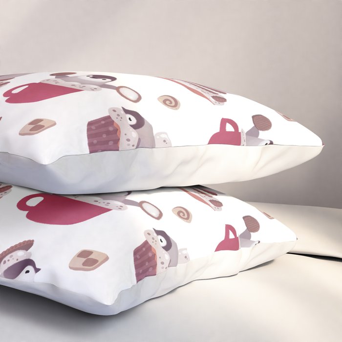 Cookie & cream & penguin Pillow Sham Gallery Image 3