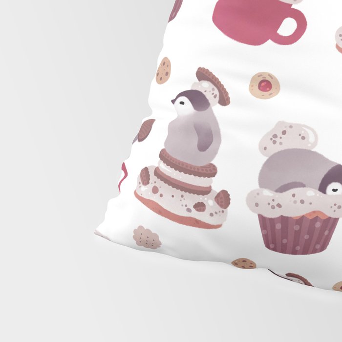 Cookie & cream & penguin Pillow Sham Gallery Image 4